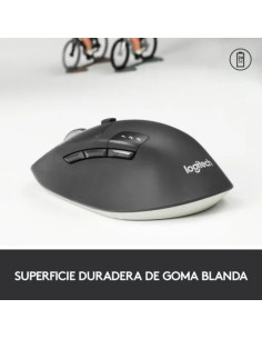 RATON LOGITECH TRIATHLON M720 WIRELESS BLUETOOTH 1000DPI BLACK 2