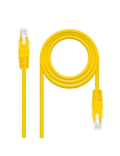 CABLE DE RED CAT.5E UTP FLEX 2M NANOCABLE YELLOW