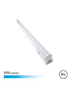TUBO LED T5 9W 950LM 60CM LUZ FRIA CON INTERRUPTOR ELBAT