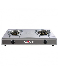 COCINA GAS INOX 2 FUEGOS SERIE STRONG MUVIP