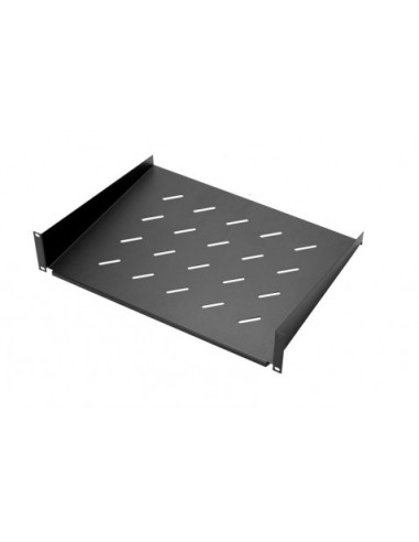 BANDEJA FIJA FIJACIÓN FRONTAL 1U 300MM CROMAD