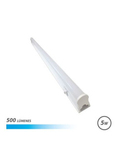 TUBO LED T5 5W 500LM 30CM LUZ FRIA CON INTERRUPTOR ELBAT