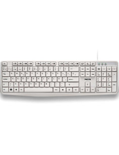 TECLADO NGS HERITAGESPANISH USB MULTIMEDIA WHITE 2