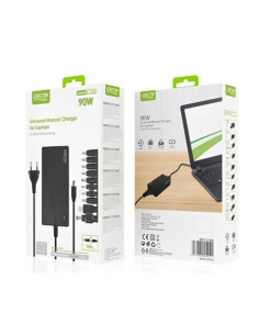 CARGADOR UNIVERSAL CON 10 PUNTAS MAX 90W G-1266 GREEN LYCA 2