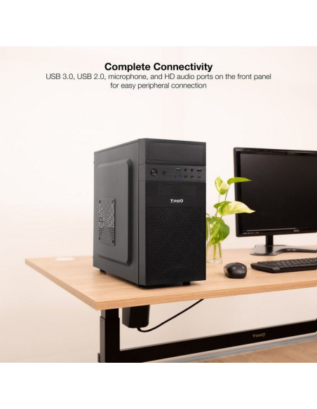 ORDENADOR M-ATX I7 12700/16GB DDR5/SSD1TB/HDMI+VGA/WIFI+BT/800W 3Y