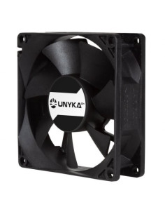 VENTILADOR UNYKACH SERVER 80MM DOBLE BOLA 4PIN 2