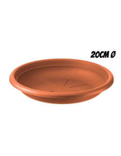 PLATO PARA MACETA 20CM TERRACOTA ARTPLAST