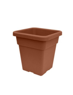 MACETA CUADRADA 32CM TERRACOTA ARTPLAST