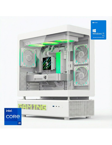 ORDENADOR GAMING N90 WHITE RGB I9 14900K/32 DDR5/2TB NVME/REF.LIQ/1050W/W11PRO