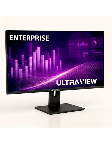 MONITOR ENTERPRISE ULTRA-VIEW 27 IPS QHD 2K 120HZ USB + HDMI + DISPLAYPORT ERGONOMICO MULTIMEDIA VESA 3YR GAR