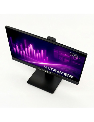 MONITOR ENTERPRISE ULTRA-VIEW 27 IPS QHD 2K 120HZ USB + HDMI + DISPLAYPORT ERGONOMICO MULTIMEDIA VESA 3YR GAR