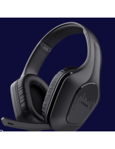 TECLADO + RATON + AURICULARES + ALFOMBRILLA TRUST GXT 780 GAMING BUNDLE BLACK 2