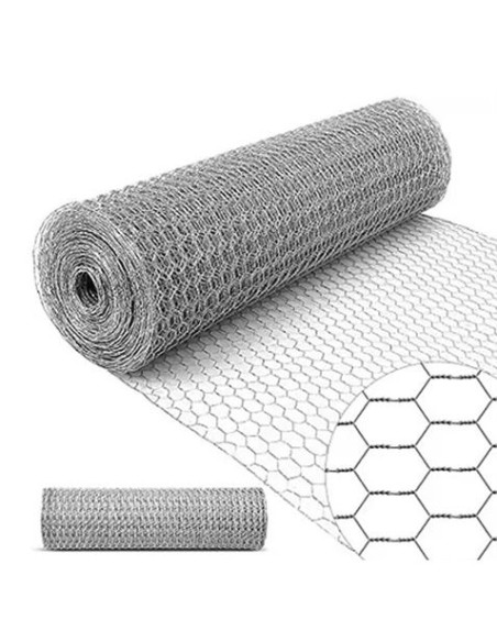 MALLA HEXAGONAL GALVANIZADA 1-1/4\"X1.2MM X 50 METROS SUNGARDEN