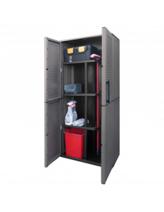 ARMARIO ALTO DE PLÁSTICO 680X370X1630MM LINEA EASY ARTPLAST