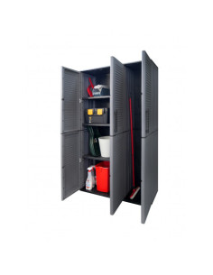 ARMARIO ALTO CON ESTANTES REGULABLES 1020X370X1630MM ARTPLAST