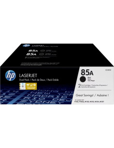 TONER HP PACK X2 CE285AD BLACK
