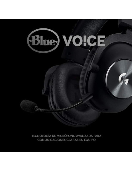 AURICULARES + MICROFONO LOGITECH G PRO X USB BLACK