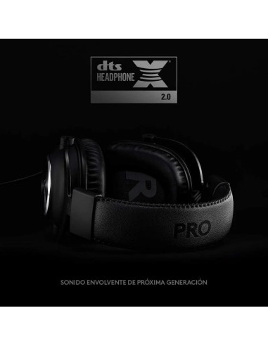 AURICULARES + MICROFONO LOGITECH G PRO X USB BLACK