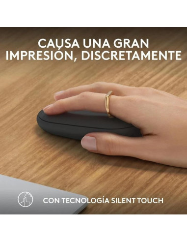 RATON LOGITECH PEBBLE 2 M350S WIRELESS BLACK