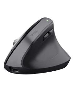 RATON TRUST BAYO+ ERGONOMICO 2400 DPI WIRELESS BLACK 2
