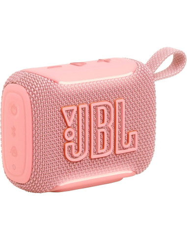 Jbl GO5 Altavoz Bluetooth con Auracast y Luces Led Rosa