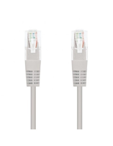 CABLE DE RED CAT.5 UTP FLEX 0.5M NANOCABLE