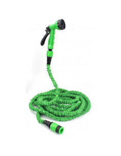 MANGUERA EXTENSIBLE 30 M + PISTOLA 7 CHORROS SAURIUM