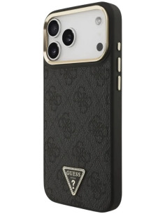 CARCASA GUESS TRIANGLE IPHONE 17 PRO MAX NEGRA