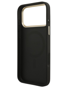 CARCASA GUESS TRIANGLE IPHONE 17 PRO MAX NEGRA 2
