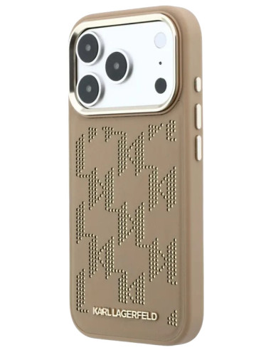 CARCASA KARL LAGERFELD IPHONE 17 PRO MAX BEIGE