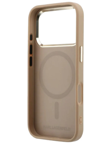CARCASA KARL LAGERFELD IPHONE 17 PRO MAX BEIGE