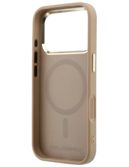 CARCASA KARL LAGERFELD IPHONE 17 PRO MAX BEIGE