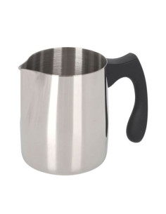 LECHERA PARA HOSTELERIA ACERO INOX MANGO GOMA 600ML QUTTIN