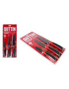 SET 3 CUCHILLOS CERAMICOS QUTTIN BLACK