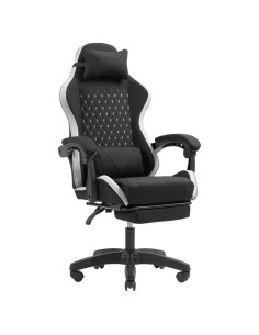 SILLA GAMING MARS GAMING MGC-X ERGONOMICO REPOSAPIES TELA GREY/WHITE 2