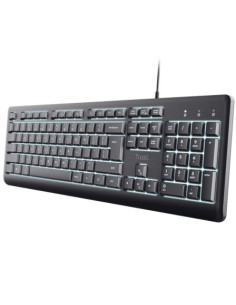 TECLADO TRUST PRIMO USB ILLUMINATED BLACK 2