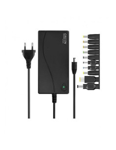 CARGADOR UNIVERSAL CON 10 PUNTAS MAX 90W G-1266 GREEN LYCA