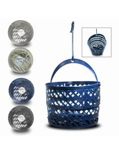 CESTA REDONDA EXTENSIBLE CON 24 PINZAS ROPA URBAN LIVING