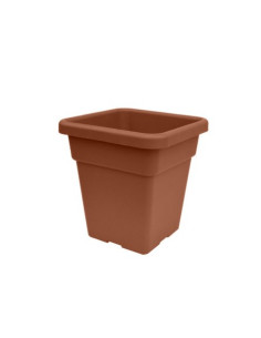 MACETA CUADRADA 32CM TERRACOTA ARTPLAST