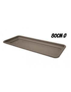 BANDEJA PARA MACETA 80CM TORTORA ARTPLAST