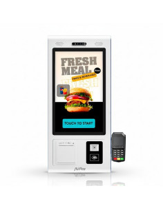 KIOSKO AUTOSERVICIO AVPOS SMARTLINE 22 OCTA/8GB/128GB/WIFI/PRINTER/2D ANDROID13