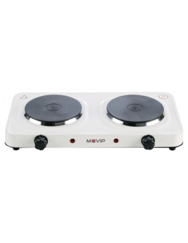 COCINA ELECTRICA 2 FUEGOS 2000W MUVIP