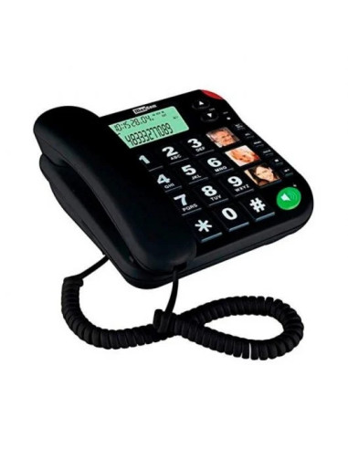 TELEFONO FIJO MAXCOM KX-T480 BLACK