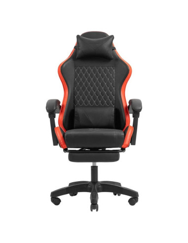 SILLA GAMING MARS GAMING MGC-X ERGONOMICO REPOSAPIES CUERO PU RED/BLACK