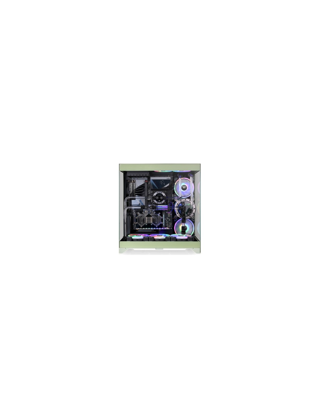 Thermaltake CTE E550 TG Midi Tower Verde