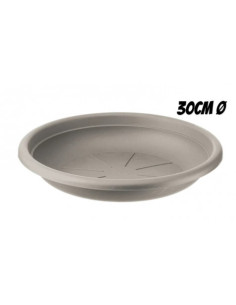 PLATO PARA MACETA 30CM TORTORA ARTPLAST