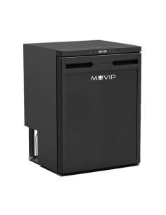 NEVERA FIJA CON COMPRESOR 12V 58 LITROS DOBLE ZONA 60W MUVIP