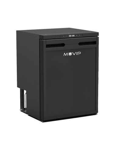 NEVERA FIJA CON COMPRESOR 12V 58 LITROS DOBLE ZONA 60W MUVIP