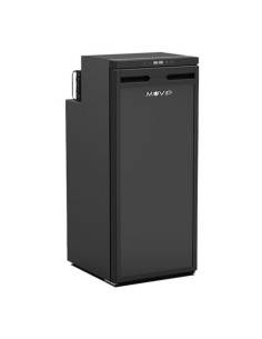 NEVERA FIJA CON COMPRESOR 12V 91 LITROS DOBLE ZONA 80W MUVIP