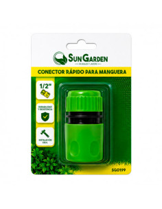 CONECTOR RAPIDO PARA MANGUERA 1/2\" SUNGARDEN